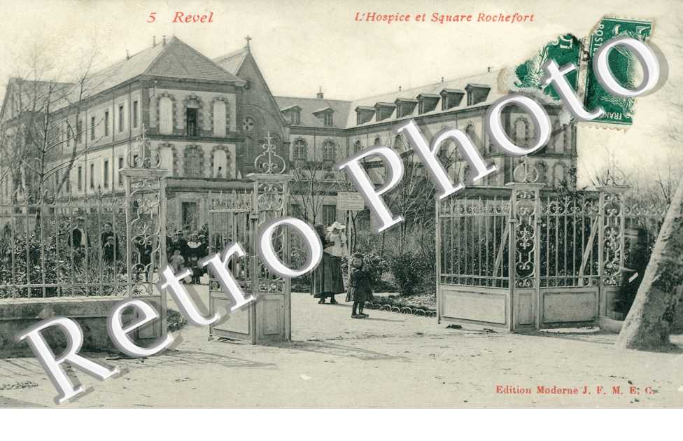 Hospice et square Rochefort