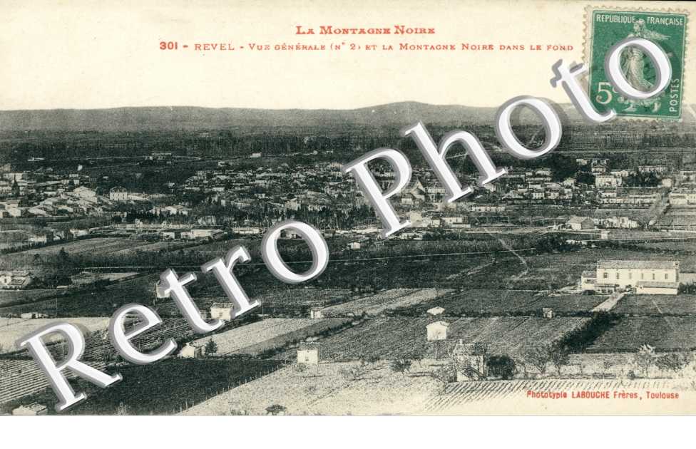 vue generale et la montagne noire