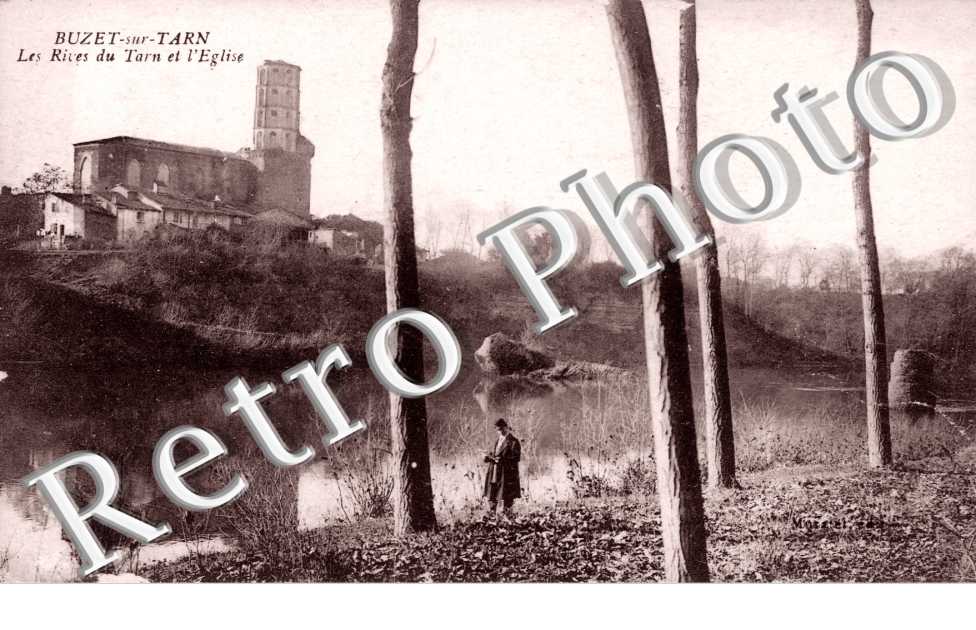 Les Rives du Tarn et L&#039;Eglise