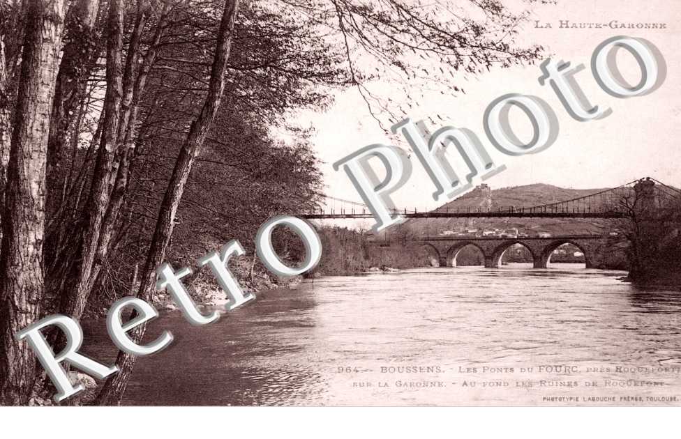 Les Ponts du Fourc sur la Garonne