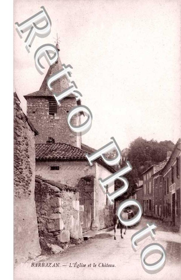 l&#039;eglise et le chateau