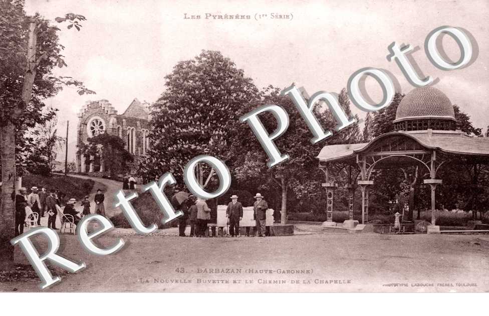 Nouvelle buvette et le chemin de la chapelle