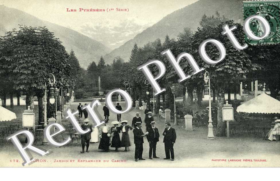 jardin et esplanade du Casino