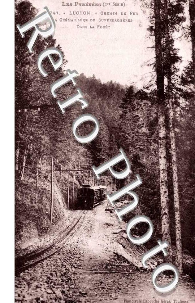 chemin de fer à Crémaillère de Superbagnères