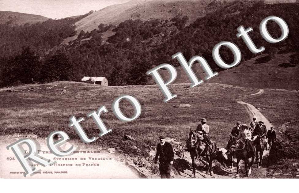 Excursion de Venasque - depart de l'hospice de France
