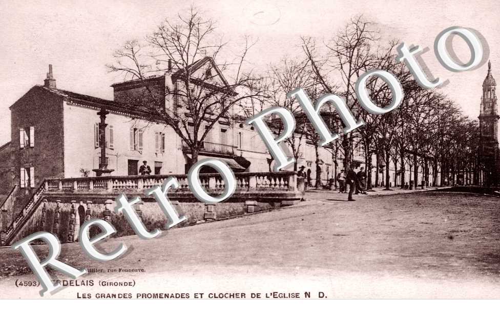 les grandes promenades et clocher de l&#039;eglise