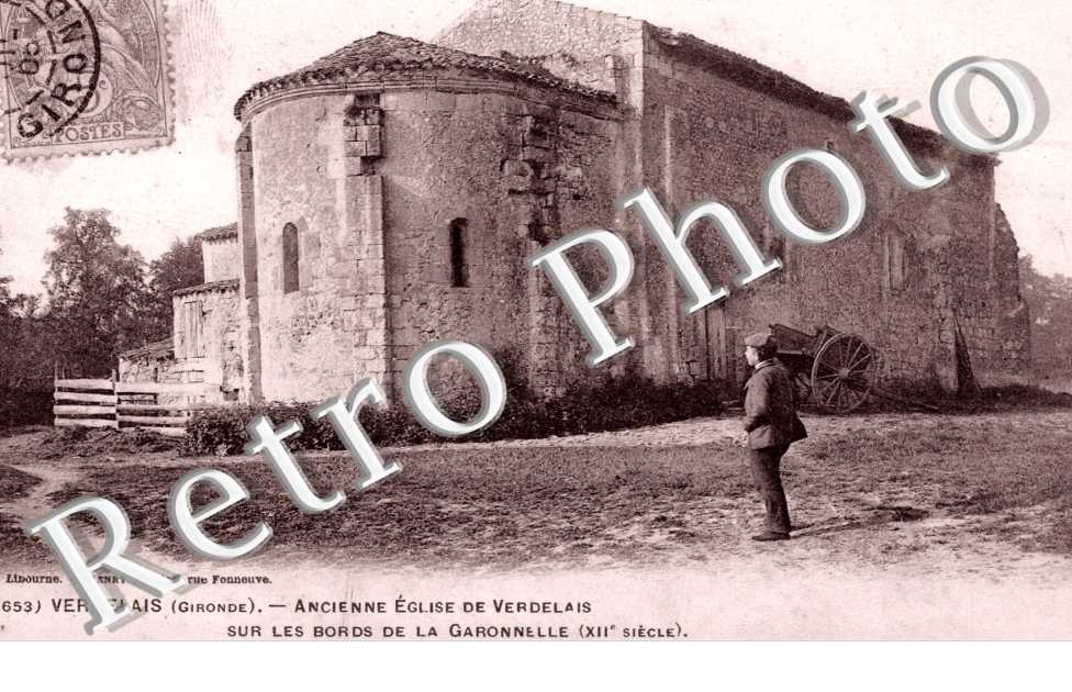 ancienne eglise sur les bords de la Garonnelle