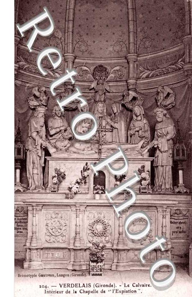 Le calavire  - interieur de la chapelle