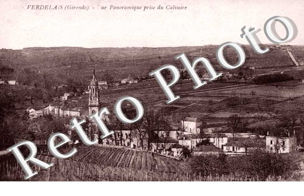 Vue panoramique prise du calvaire