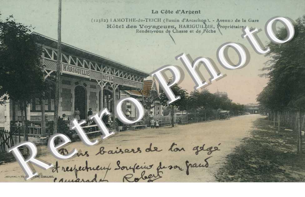 Avenue de la gare - hotel des Voyageurs