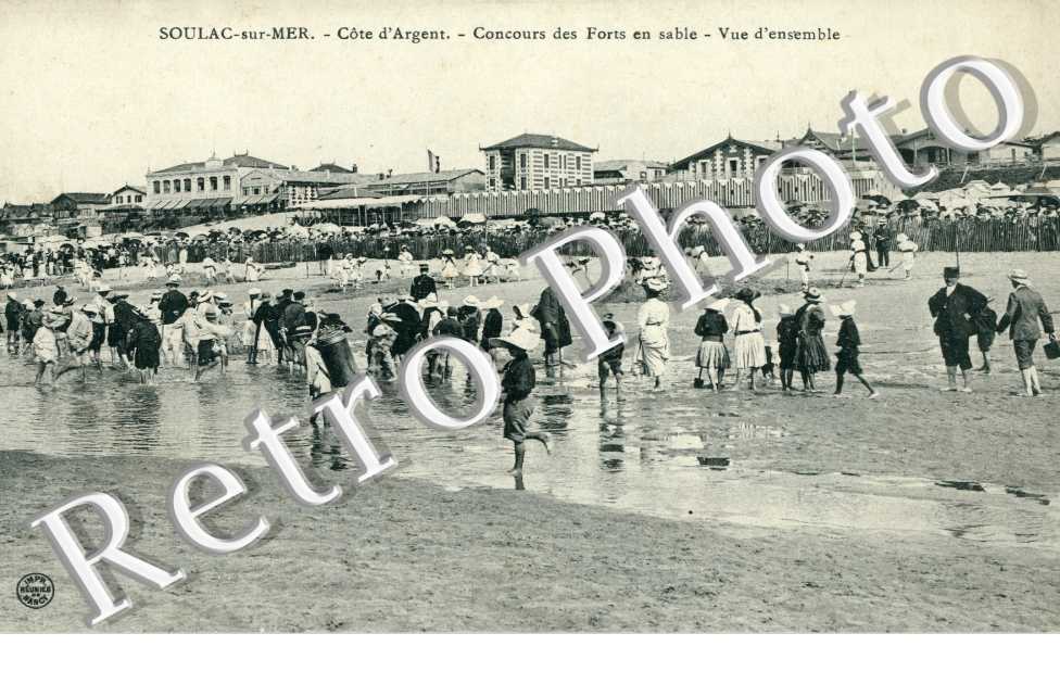 conours des forts en sable, vue d&#039;ensemble