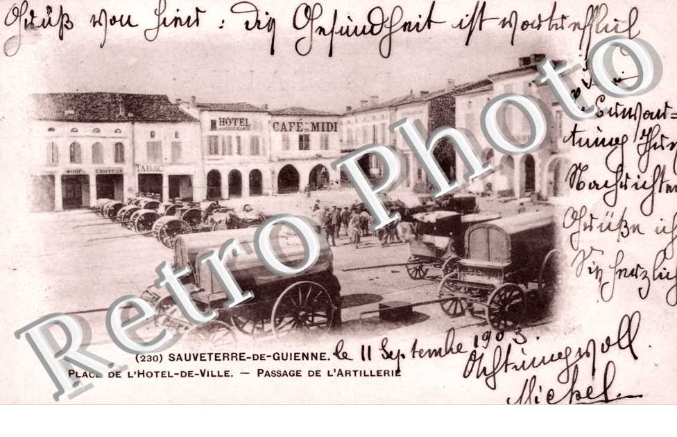 Pasage de l&#039;artillerie - militaire