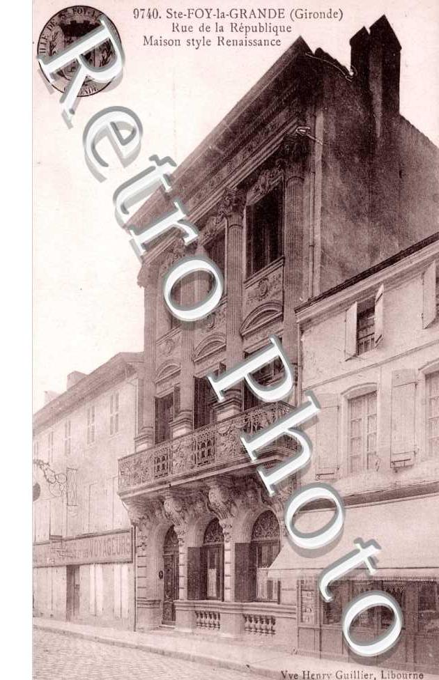 Rue de la Republique, Maison Renaissance