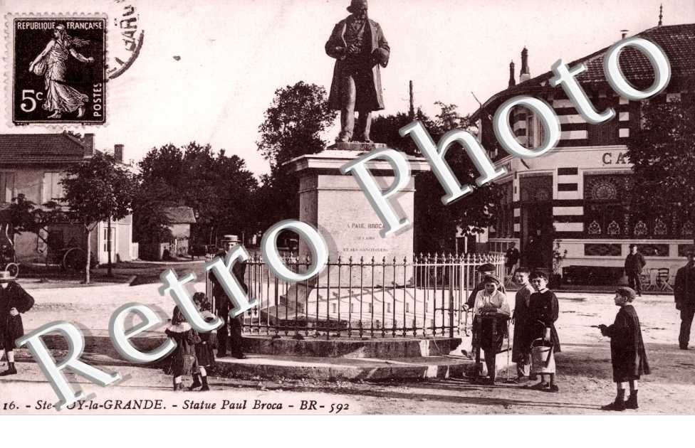 statue paul broca