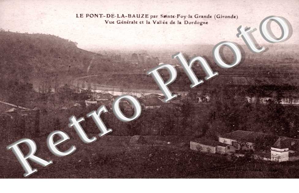 Le Pont de la Bauze, Vue generale