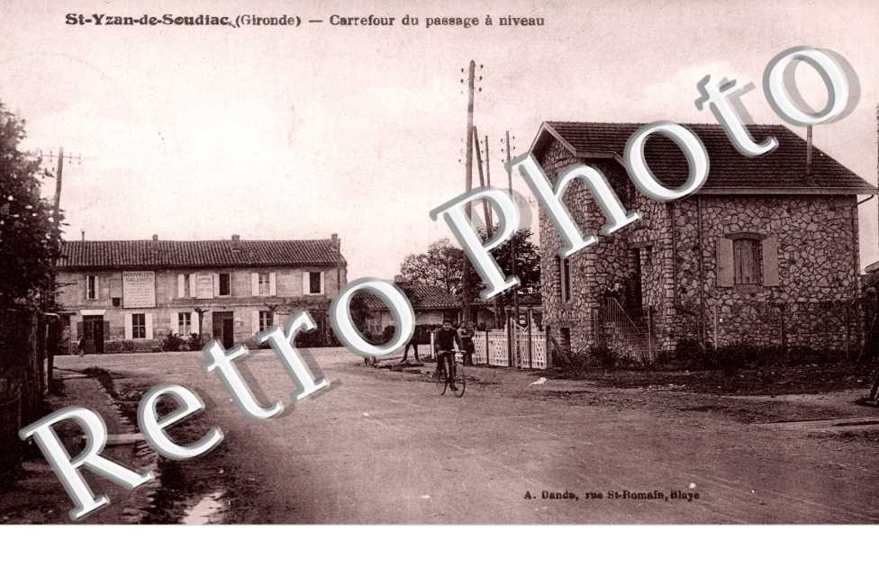 Carrefour du passage a niveau