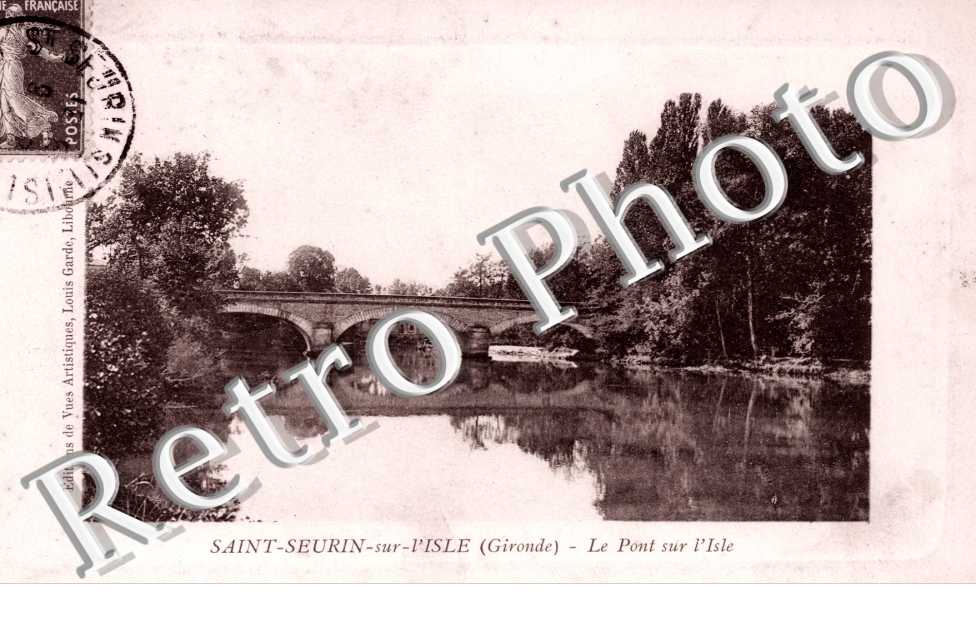 Pont sur l&#039;Isle
