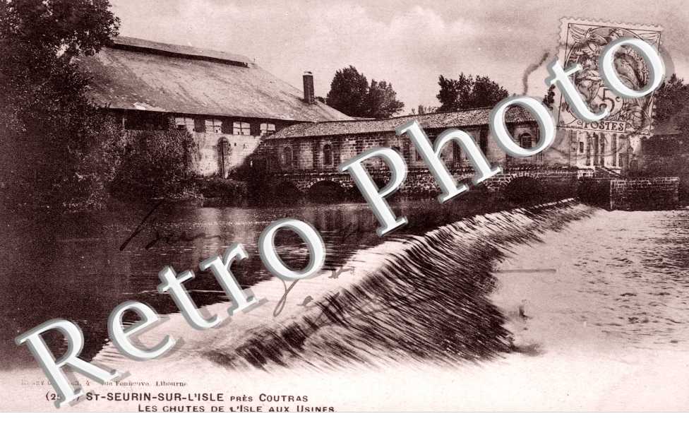 Chutes de l&#039;Isle aux usines