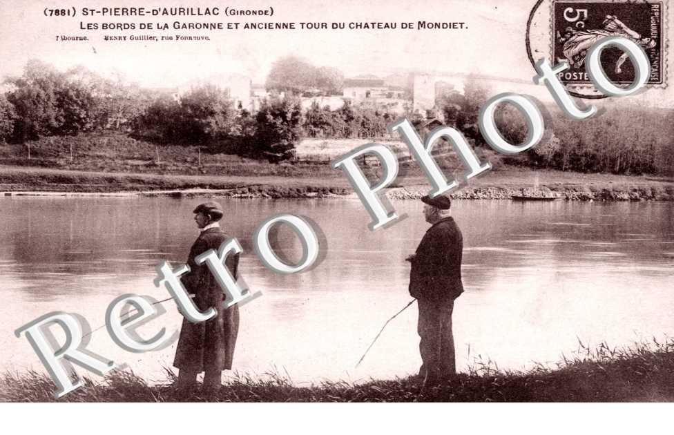 Les bords de la garonne