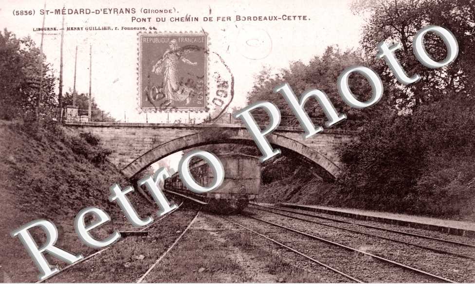 Pont du chemin de fer Bordeaux-Cette