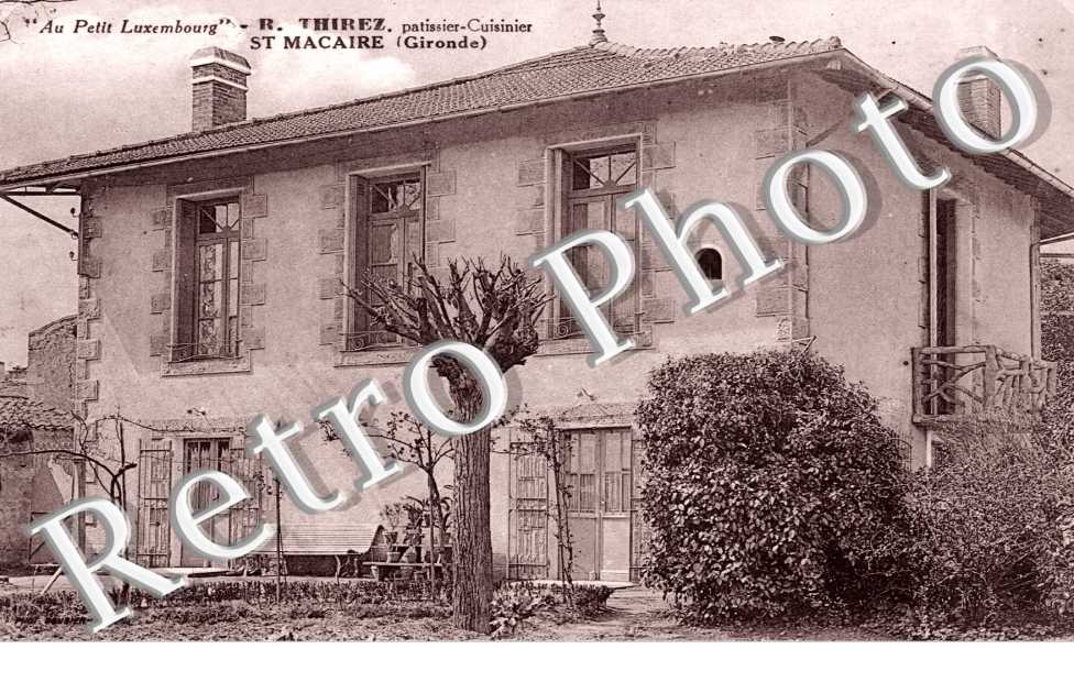 Au petit luxembourg" R.THIREZ patissier cuisinier