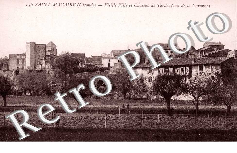 Chateau de Tardes et vieille ville