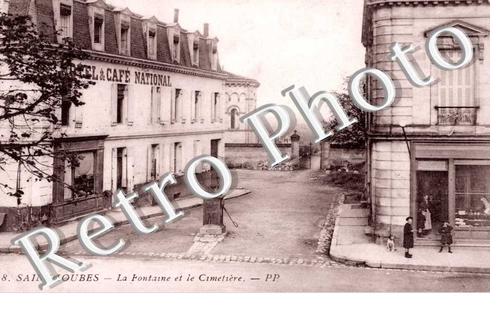 La Fontaine et le Cimetiere