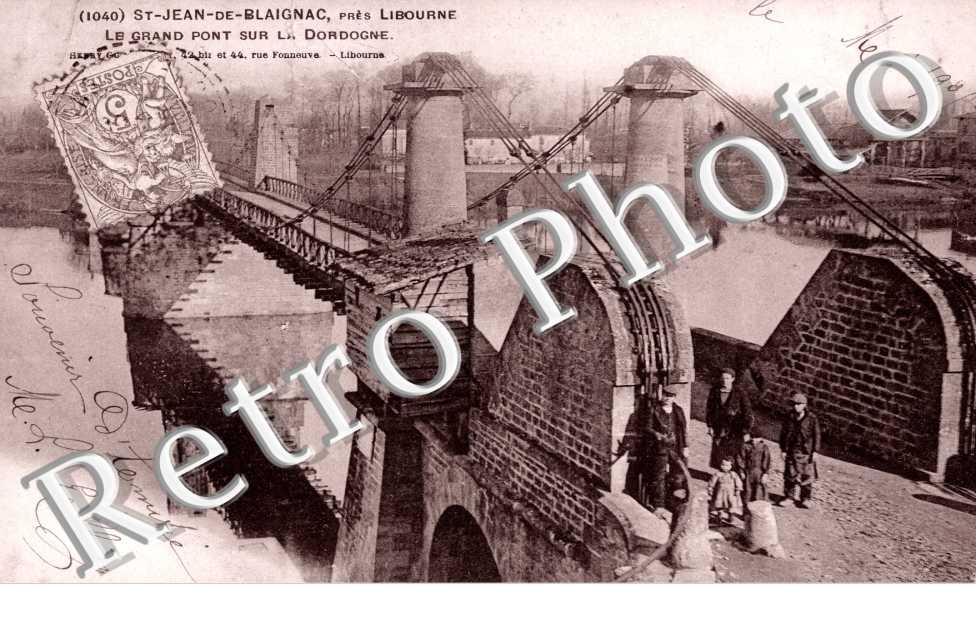 Le Grand Pont sur la Dordogne