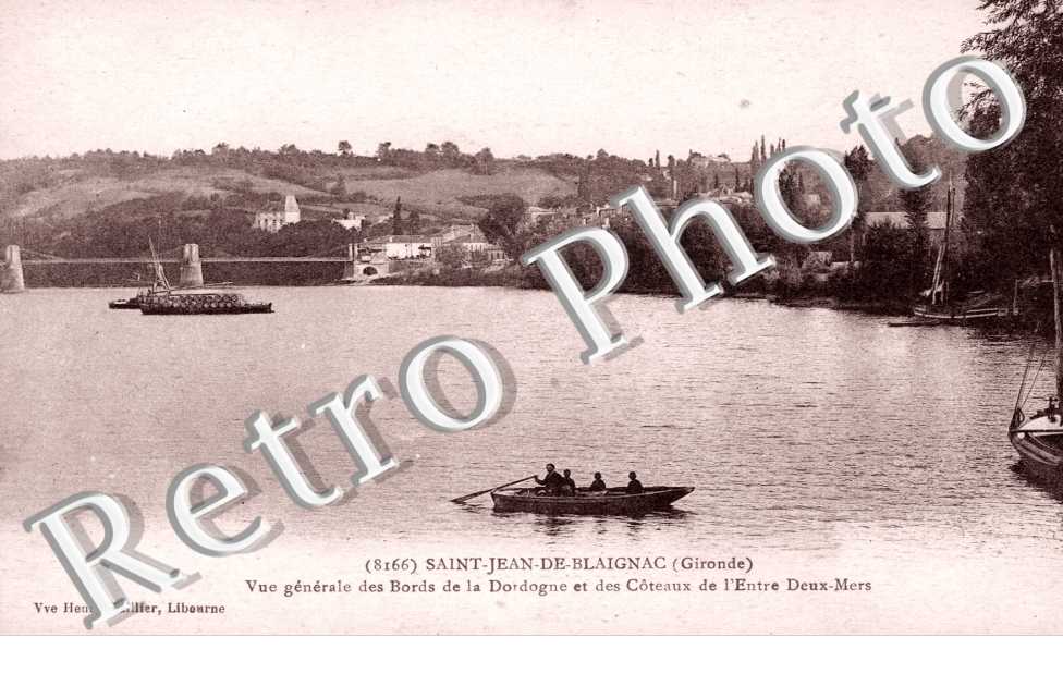 Vue generale des Bords de la Dordogne
