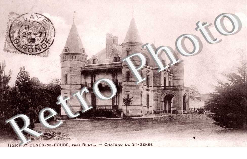 St Genes de Fours, Chateau de St Genes