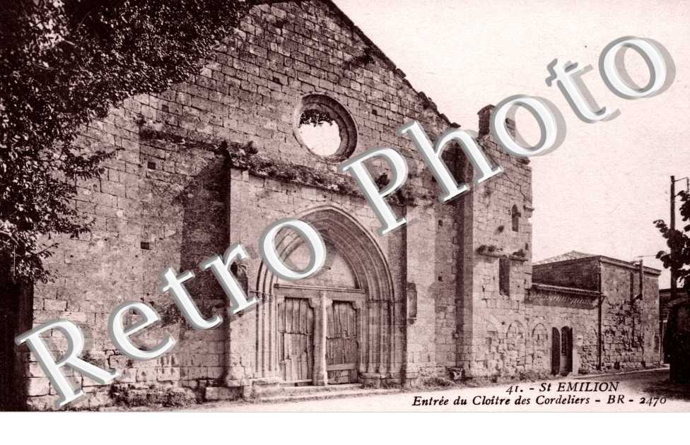 Entree du Cloitre des Cordeliers
