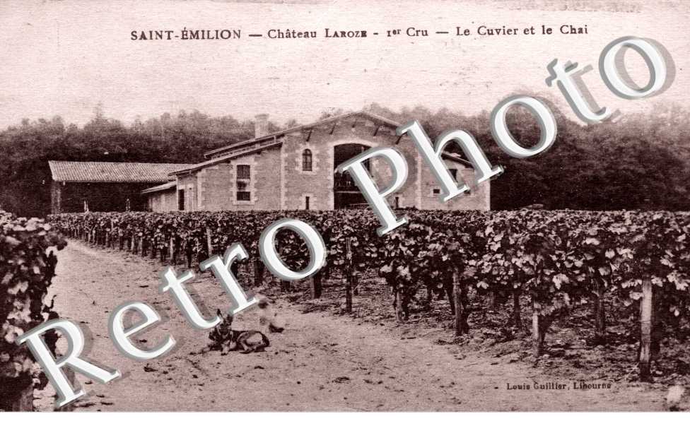 Chateau Laroze, le Cuvier et le Chai