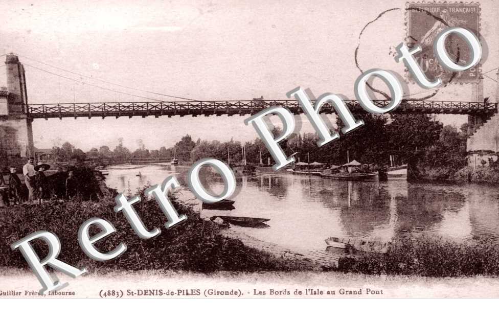  Les Bords de l&#039;Isle au Grand Pont