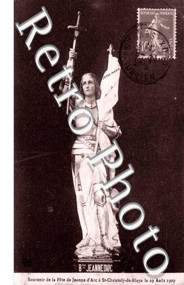 SOUVENIR De la fete de Jeanne d&#039;Arc le 29 aout 1909