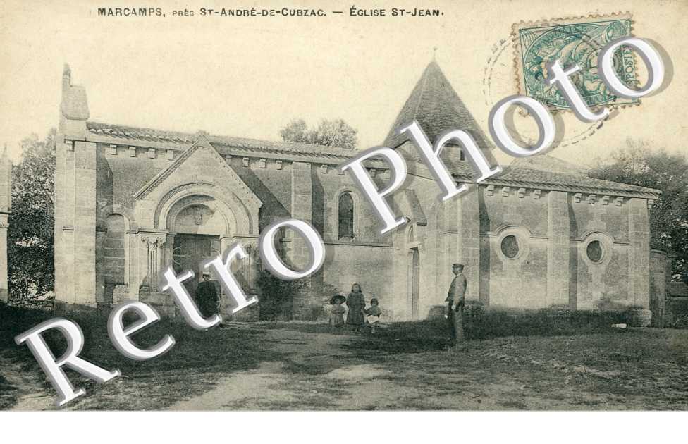 Marcamps, Eglise St Jean
