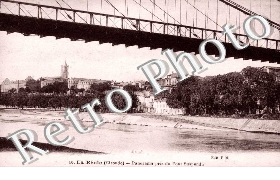 Panorama pris sous le Pont