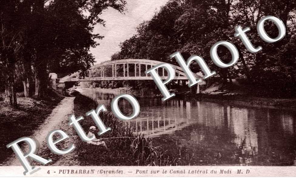 Pont sur le Canal du Midi