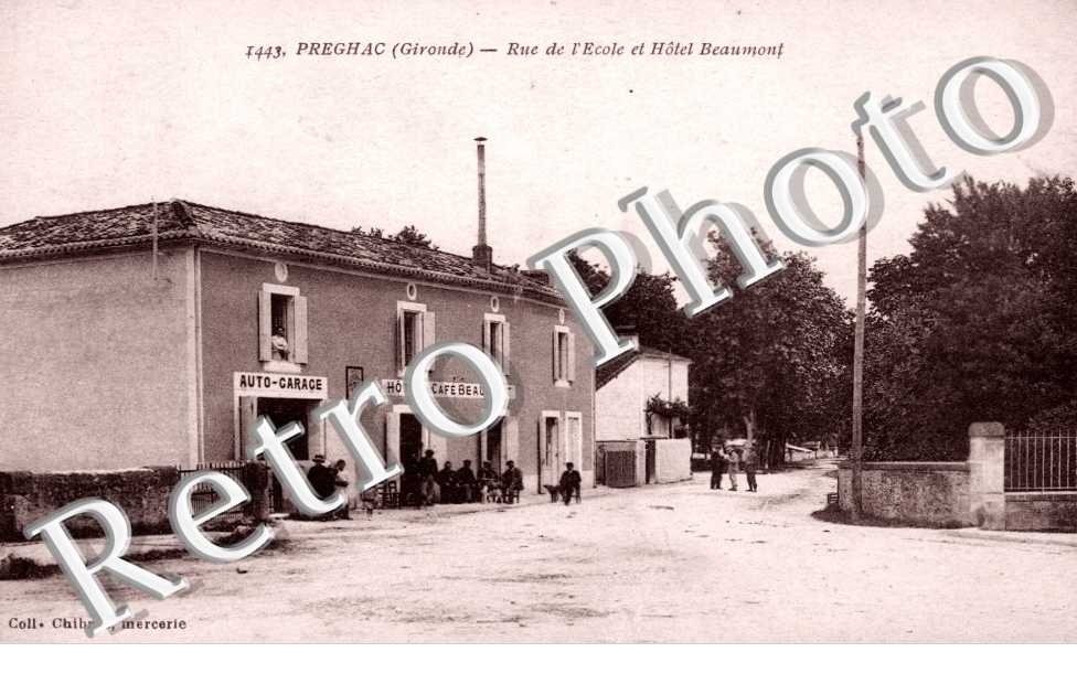 Rue de l&#039;ecole   et hotel Beaumont