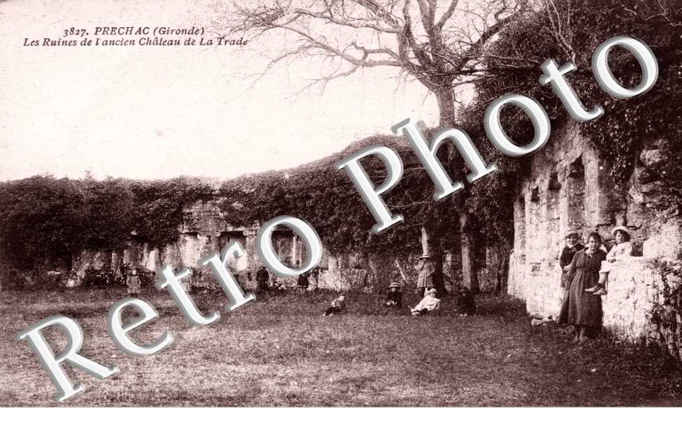 Ruines de l&#039;ancien chaetau de la Trave