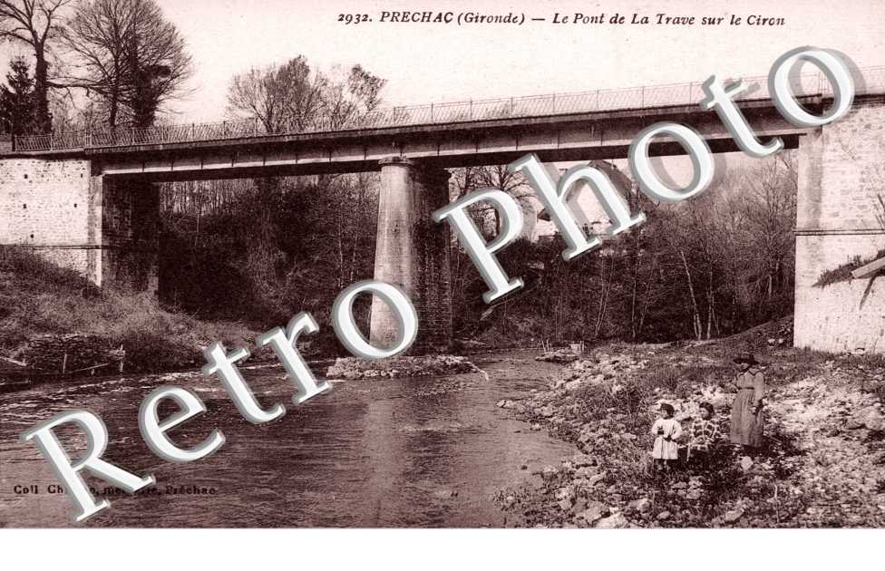 Pont de la Trave sur le Ciron