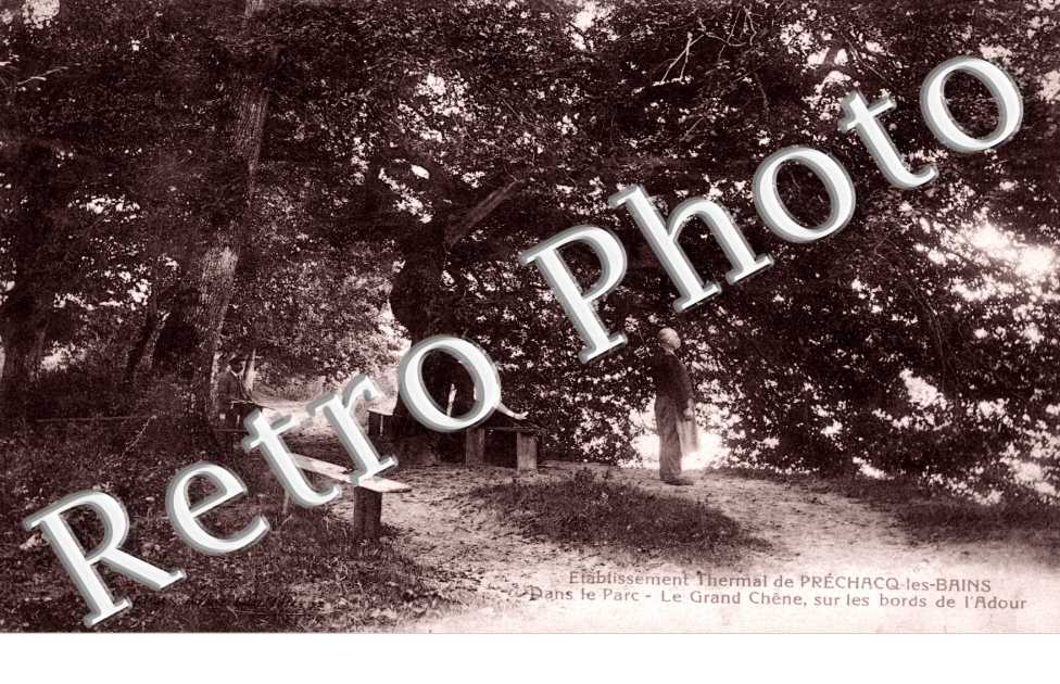 etablissement thermal - dans le parc