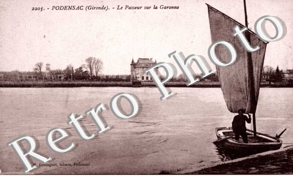 Passeur sur la Garonne
