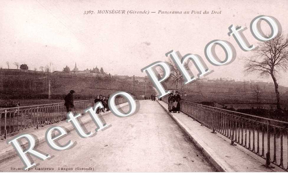 Panorama au pont du Drot