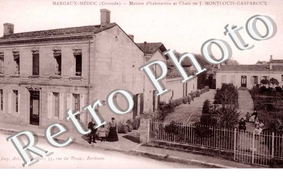 Maison d&#039;habitation et Chais de J. Montlouis-Gasparoux