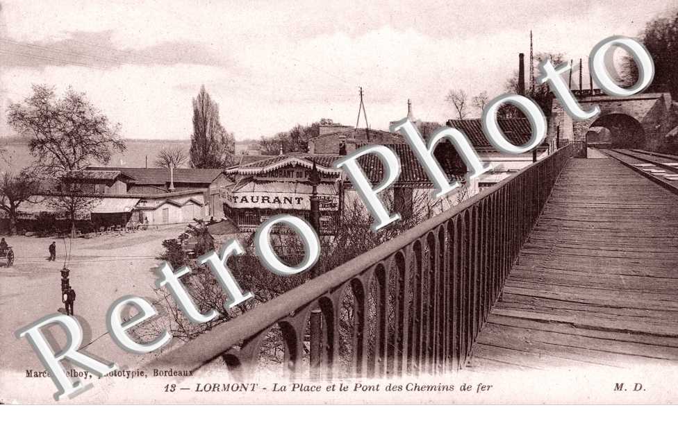 La Place et le pont des chemins de fer