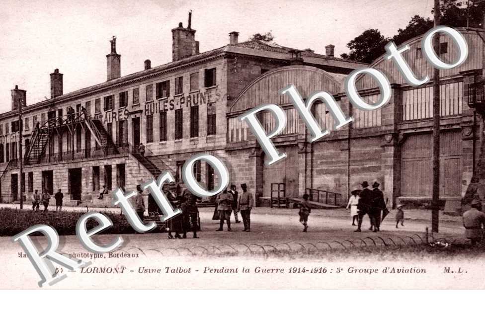 usine Talbot - Pendant la Guerre 1914-15
