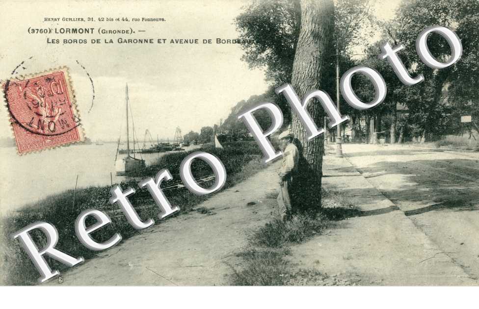 les bords de la Garonne et avenue de Bordeaux