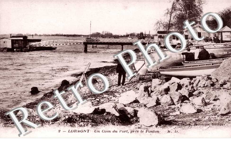 un coin du port pres le ponton