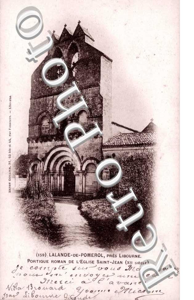Portique de l&#039;Eglise St Jean
