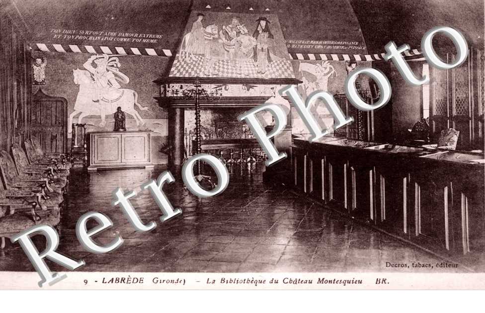 La Bibliotheque du Chateau Montesquieu
